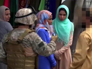 Amerikanischer Soldat Fick arabische Mädchen Muschi